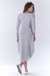 szara bawełniana maxi sukienka na co dzień.jpg