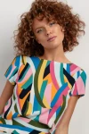 wiskozowy top w kolorowe wzory.webp