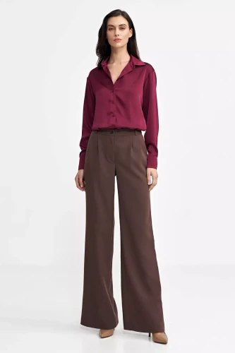 brązowe spodnie damski.webp