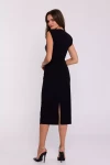 czarna sukienka obcisła midi.webp