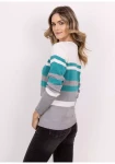 miękki sweter damski w paski.webp