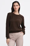 damska bluza z prążkowanego materiału.webp