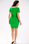 zielona sukienka wygodna na co dzień.webp