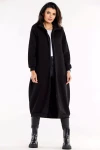 czarna bluza midi na suwak.webp