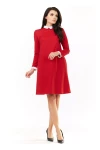 elegancka czerwona sukienka świąteczna.webp