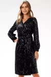 sukienka sylwestrowa z cekinami czarna.webp