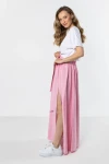 spódnica długa pudrowy róż z paskiem.webp