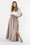 długa spódnica kaszmirowa z gumką w pasie.webp
