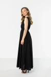długa sukienka lniana czarna elegancka.webp