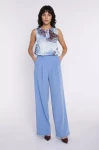 błękit spodnie damskie smart casual.webp