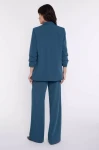 teal elegancki żakiet damski do pracy.webp