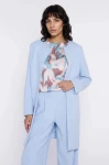 błękit elegancka narzutka damska do biura.webp