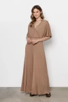 beż stylowy kombinezon wide leg o swobodnym fasonie.webp