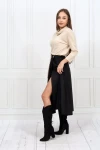 Rozkloszowana spódnica damska do eleganckich stylizacji.webp
