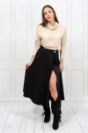 Damska spódnica midi do stylizacji na co dzień i specjalne okazje.webp