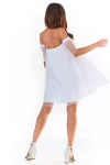 Sukienka damska off shoulder o rozkloszowanym fasonie.webp