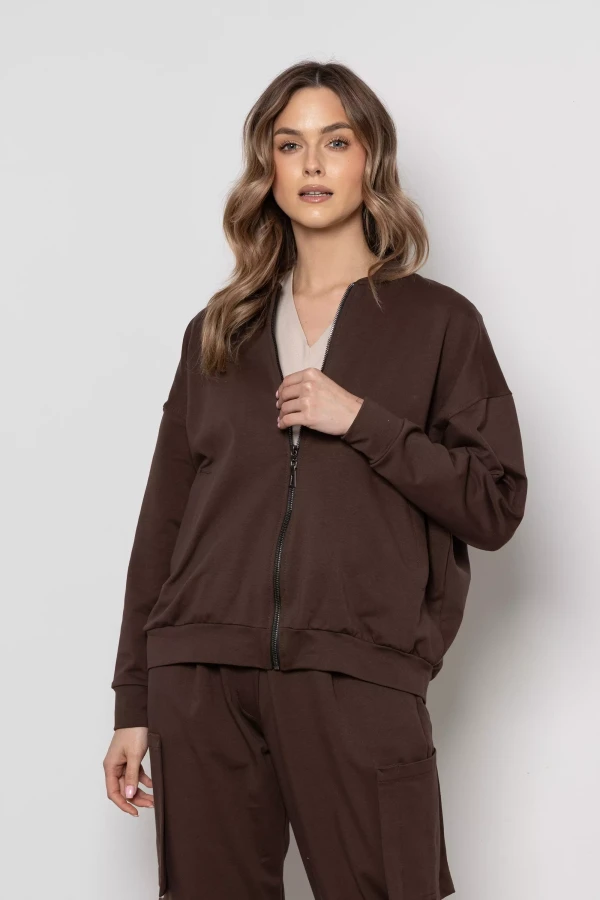 Bluza damska rozpinana bomberka